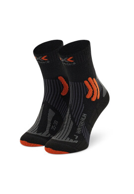 X-Socks Дълги чорапи unisex Winter Run XSRS08W20U Черен - Pepit.bg
