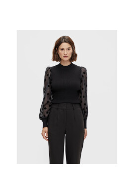 YAS Блуза Dotme 26024389 Черен Regular Fit - Pepit.bg