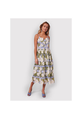 YAS Лятна рокля Sun 26026557 Син Regular Fit - Pepit.bg