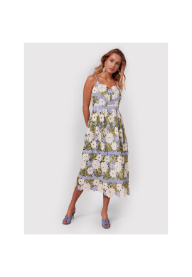 YAS Лятна рокля Sun 26026557 Син Regular Fit - Pepit.bg