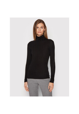 YAS Поло Woola 26024678 Черен Slim Fit - Pepit.bg