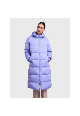 YAS Пухено яке Puffa 26023635 Виолетов Regular Fit - Pepit.bg