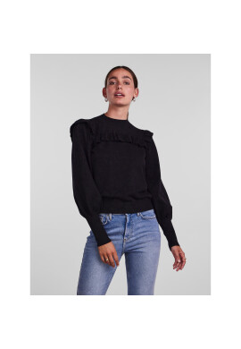 YAS Пуловер Jum 26028149 Черен Regular Fit - Pepit.bg