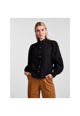 YAS Риза 26027480 Черен Regular Fit - Pepit.bg