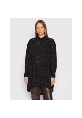 YAS Риза Riveri 26024730 Черен Relaxed Fit - Pepit.bg