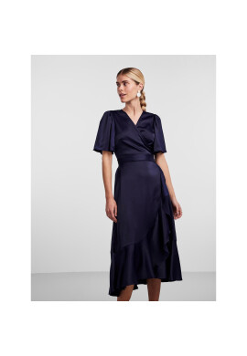 YAS Коктейлна рокля Thea 26028890 Син Standard Fit - Pepit.bg