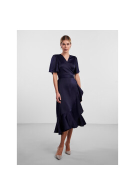 YAS Коктейлна рокля Thea 26028890 Син Standard Fit - Pepit.bg