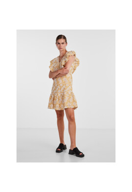 YAS Рокля 26029705 Кафяв Regular Fit - Pepit.bg