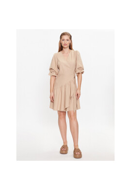 YAS Рокля 26029985 Кафяв Regular Fit - Pepit.bg