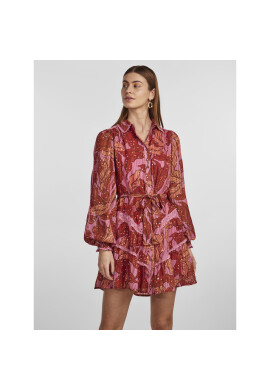 YAS Рокля 26030306 Виолетов Regular Fit - Pepit.bg