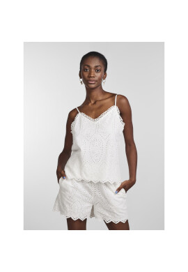 YAS топ Holi 26019495 Бял Regular Fit - Pepit.bg