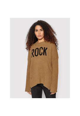 Zadig&Voltaire Пуловер Malta Rock Кафяв Regular Fit - Pepit.bg