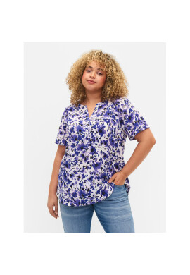 Zizzi Блуза CA02310O Виолетов Regular Fit - Pepit.bg
