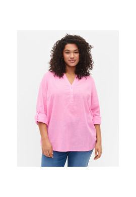 Zizzi Блуза CA02361A Розов Regular Fit - Pepit.bg