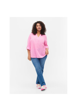 Zizzi Блуза CA02361A Розов Regular Fit - Pepit.bg