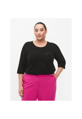 Zizzi Блуза M59212A Черен Regular Fit - Pepit.bg