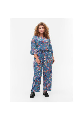 Zizzi Блуза V00040E Син Loose Fit - Pepit.bg
