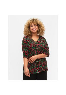 Zizzi Блуза V00040O Черен Loose Fit - Pepit.bg