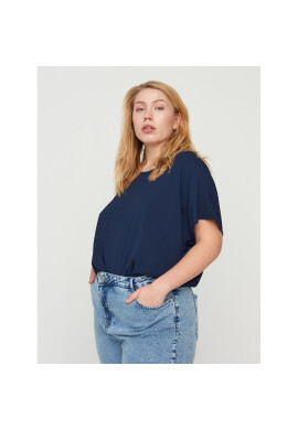 Zizzi Блуза V10000A Тъмносин Regular Fit - Pepit.bg