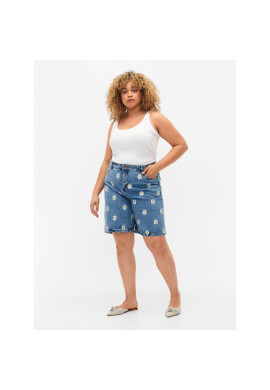 Zizzi Дънкови шорти J10957B Син Regular Fit - Pepit.bg