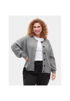 Zizzi Кардиган CA61087H Сив Regular Fit - Pepit.bg