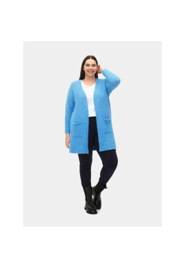Zizzi Кардиган M61203A Син Regular Fit - Pepit.bg