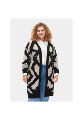 Zizzi Кардиган M61219B Бежов Regular Fit - Pepit.bg