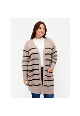 Zizzi Кардиган M61257B Бежов Regular Fit - Pepit.bg