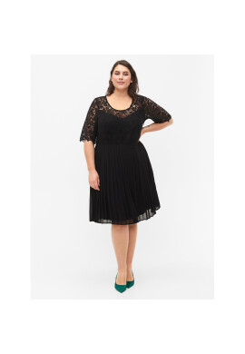 Zizzi Коктейлна рокля M58842A Черен Regular Fit - Pepit.bg