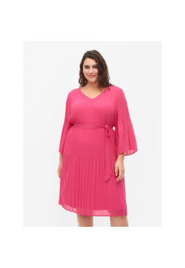 Zizzi Лятна рокля CA06015B Розов Regular Fit - Pepit.bg