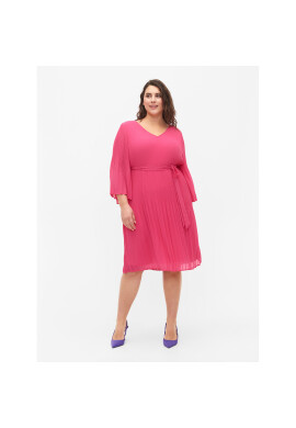 Zizzi Лятна рокля CA06015B Розов Regular Fit - Pepit.bg