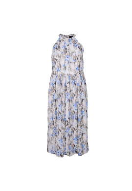 Zizzi Лятна рокля E02754G Бял Regular Fit - Pepit.bg
