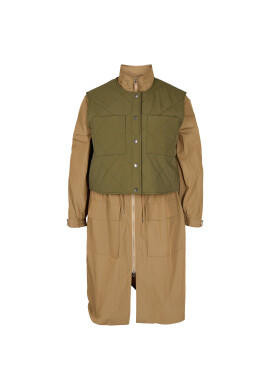 Zizzi Парка M61166A Бежов Regular Fit - Pepit.bg