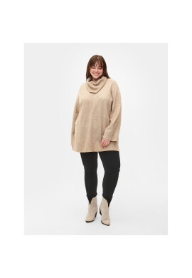 Zizzi Поло CA61101B Бежов Relaxed Fit - Pepit.bg
