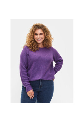 Zizzi Пуловер CA61192A Виолетов Regular Fit - Pepit.bg
