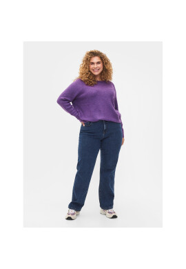 Zizzi Пуловер CA61192A Виолетов Regular Fit - Pepit.bg