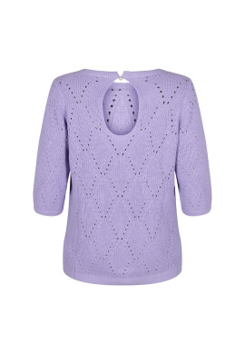 Zizzi Пуловер M61150B Виолетов Regular Fit - Pepit.bg