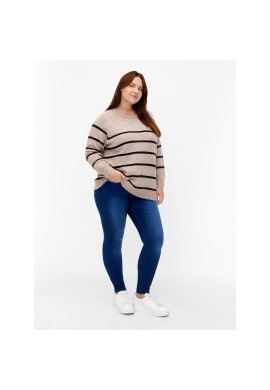 Zizzi Пуловер M61257A Бежов Regular Fit - Pepit.bg