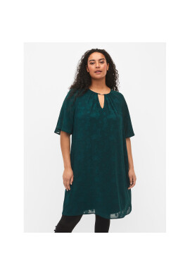 Zizzi Рокля M58832B Зелен Loose Fit - Pepit.bg