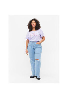 Zizzi Тишърт V50224B Виолетов Regular Fit - Pepit.bg