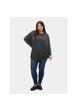 Zizzi Туника M61099A Сив Regular Fit - Pepit.bg