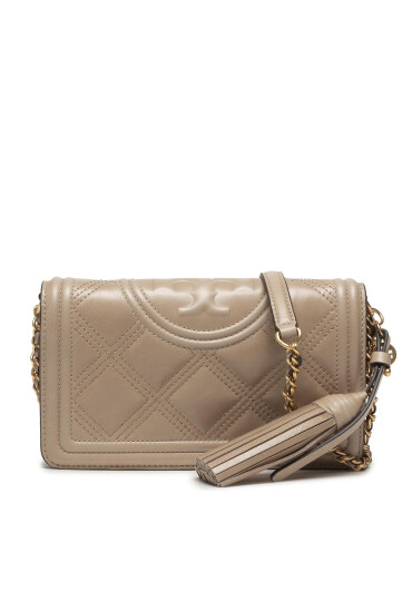 Tory Burch Miller Mini Glazed Wallet On Chain