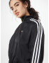 ADIDAS ORIGINALS Рокля 'High-Neck Zip' черно / бяло - Pepit.bg