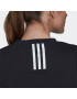 ADIDAS SPORTSWEAR Функционална тениска черно / бяло - Pepit.bg