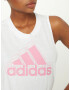 ADIDAS SPORTSWEAR Спортен топ 'Aeroready Logo Graphic Racerback' розово / бяло - Pepit.bg