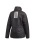 ADIDAS SPORTSWEAR Външно яке черно / бяло - Pepit.bg