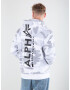 ALPHA INDUSTRIES Суичър сиво / червено / черно / бяло - Pepit.bg