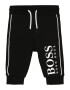 BOSS Kidswear Панталон черно / бяло - Pepit.bg