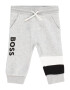 BOSS Kidswear Панталон сиво / черно / бяло - Pepit.bg