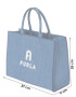 FURLA "Чанта тип ""Shopper""" синьо / бяло - Pepit.bg